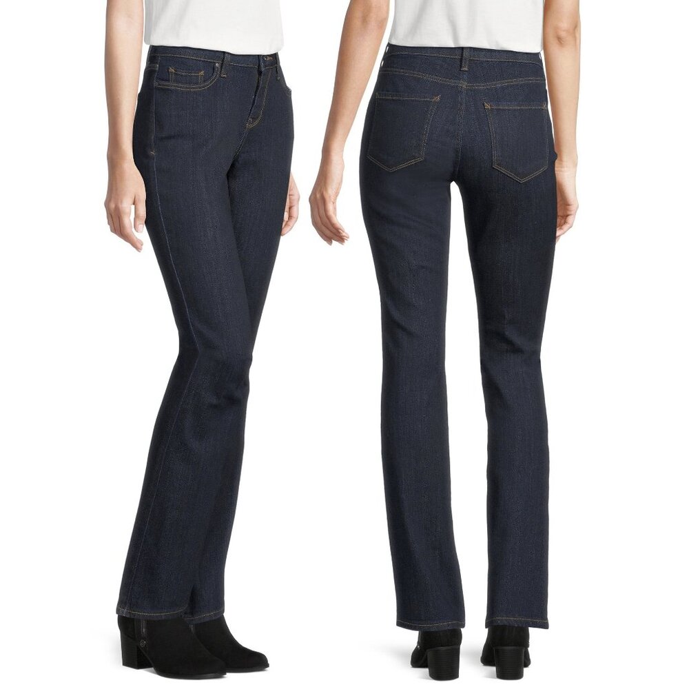 New! A.N.A Mid-Rise Slim Bootcut Stretch Denim Blue Jeans Women's Plus 26W